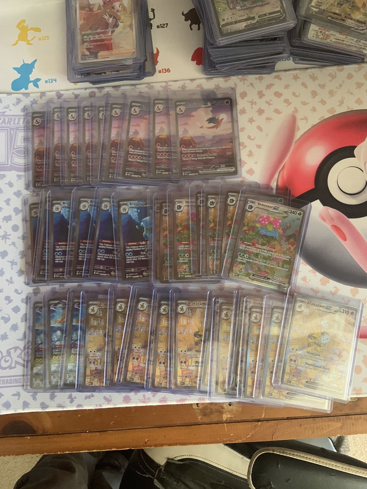 Pokémon 151 Sir Cards Charizard Blastoise Venusuar Trade