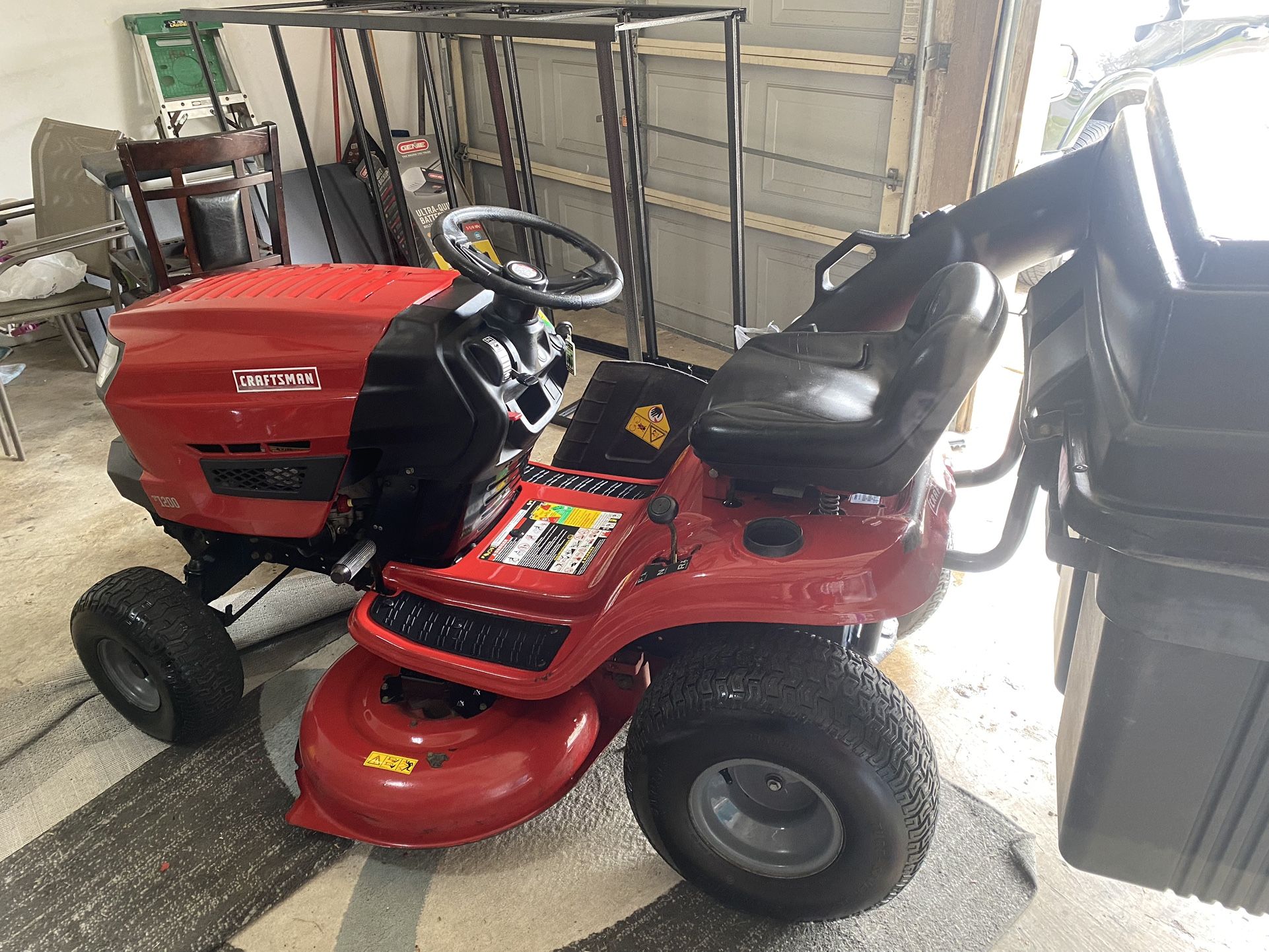 2017 Craftsman T1200 42 Riding Mower W Triple Bagger for Sale in Corp Christi TX OfferUp