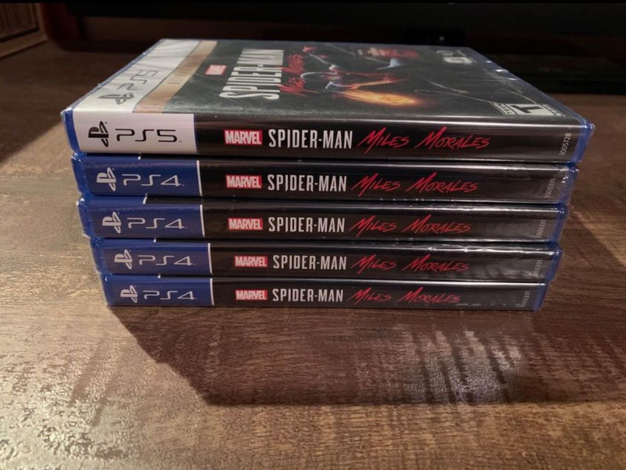 Brand New Sealed PlayStation "Spider-Man Miles Morales"