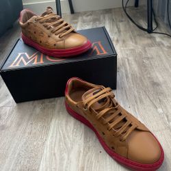 Tan, Red Neo terrain Low top MCM