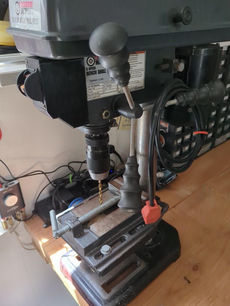 Central Machinery 5 Speed Bench Drill Press