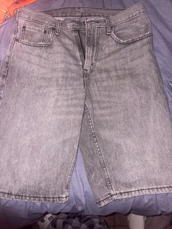 Men’s Levi’s 469 Gray Denim Shorts – W31