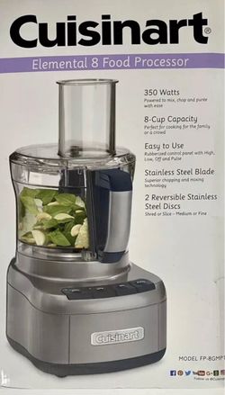 Cuisinart Elemental 8 Food Processor new