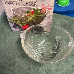 Crystal Salad Bowl