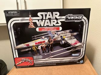 Star Wars Vintage Collection Luke's Red 5 X-Wing Fighter Hasbro Luke Skywalker