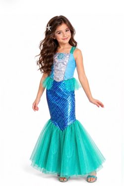 New Hyde and EEK Girls Magical Mermaid Costume Size: Small