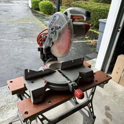 Ridged 10 Inch Chop Saw, Model MS-1050 1, in Good Shape