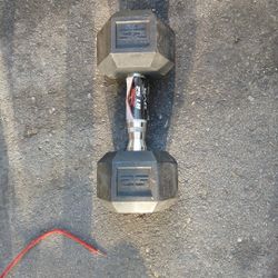 25LB Dumbell. Thunderflex Dumbell. 
