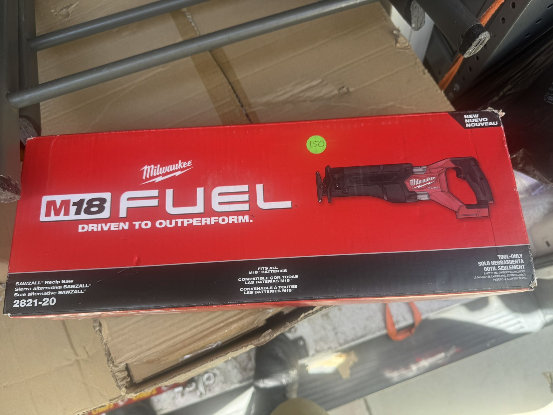 Milwaukee M18 FUEL GEN-2 18V Lithium-Ion Brushless Cordless SAWZALL Reciprocating Saw (Tool-Only)