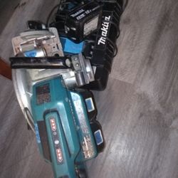 Makita Circular Saw XSR01 Dual Battery