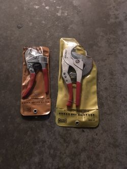 Pipe Cutters Small and Large