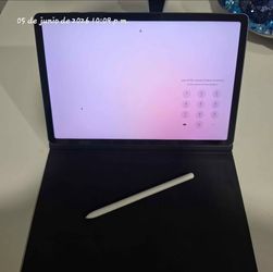 Samsung galaxy tab s 10 litte + cover 6GB RAM 128 ssd Spen and original box