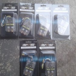 Hi Low converters with built in remote wire. Great for adding an amplifier to your stock radio. $15 each