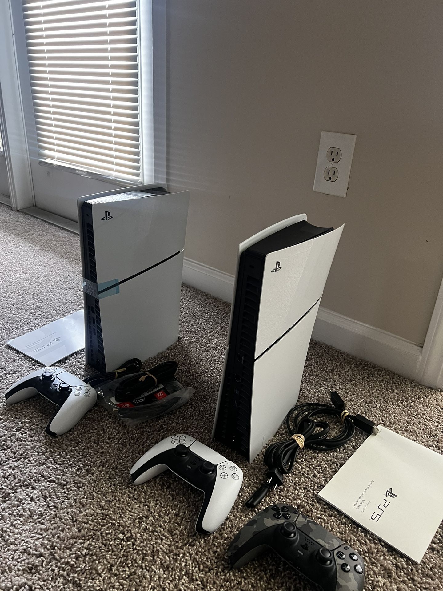 Two PS5’s For Sale Disc Edition.