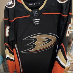 Men's Anaheim Ducks adidas Black Home Authentic Jersey