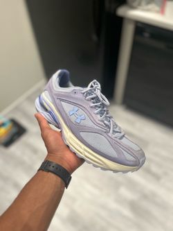 Under Armour HOVA Apparition Celeste Ivory Dune Size 11