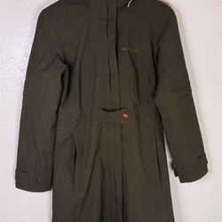 MERRELL Opti-Shell Removable Hooded Parka Rain Coat Small