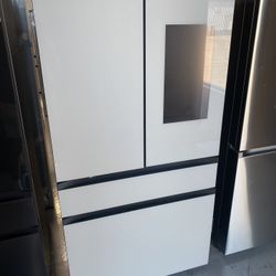 White Glass 4-Door French Door Refrigerator - 29 Cu. Ft.