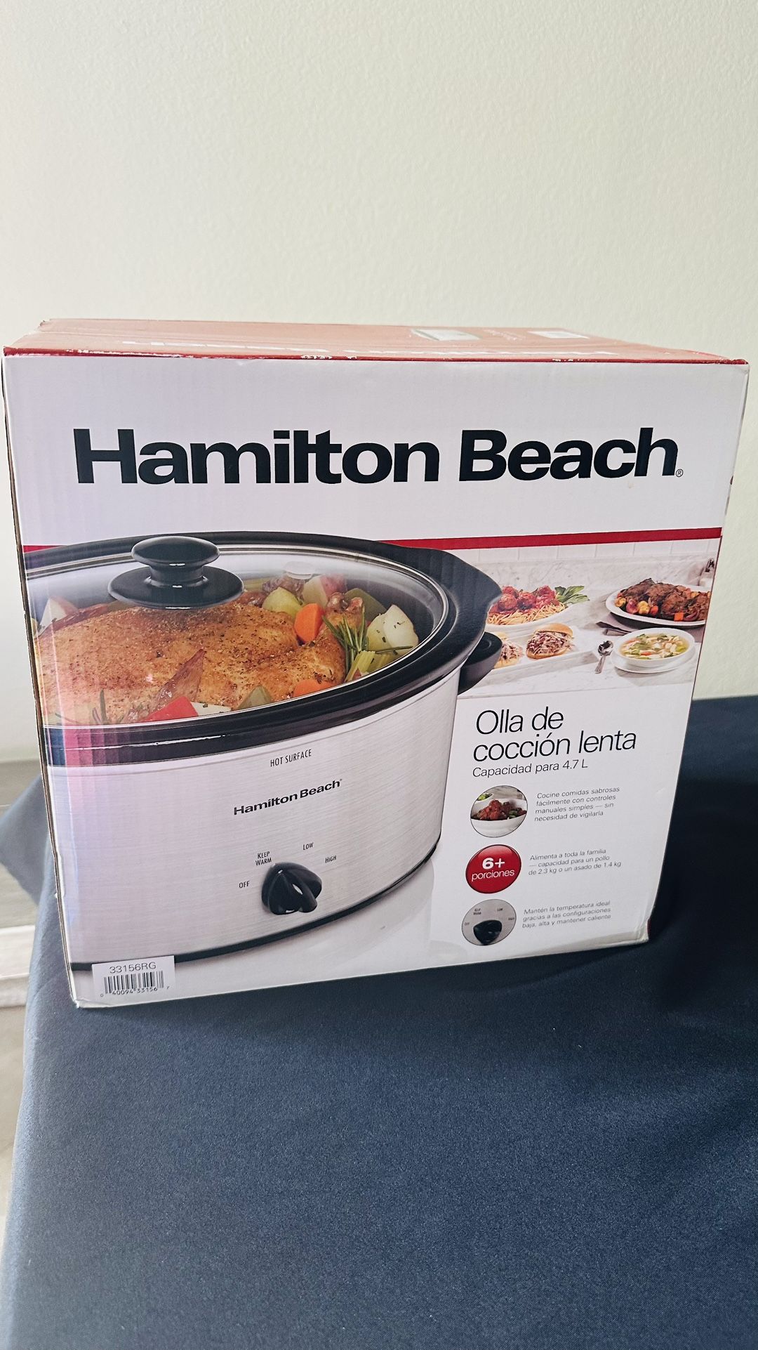Hamilton Beach Slow Cooker 5QT