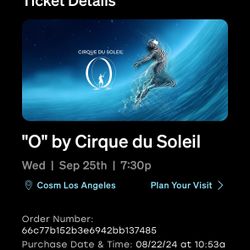 COSM - “O” Cirque du Soleil