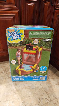H2OGO! Pirateship Bouncer Inflatable Water Park