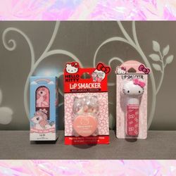 LOT OF 3 NEW LIP SMACKERS & LIP OIL

