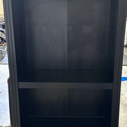Black Bookcase Shelving 