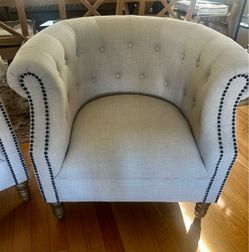 Linen Side Chairs