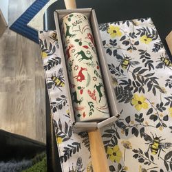 Crofton nonstick ceramic rolling pin Christmas design