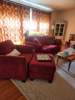 FREE Love seat and chair with ottoman