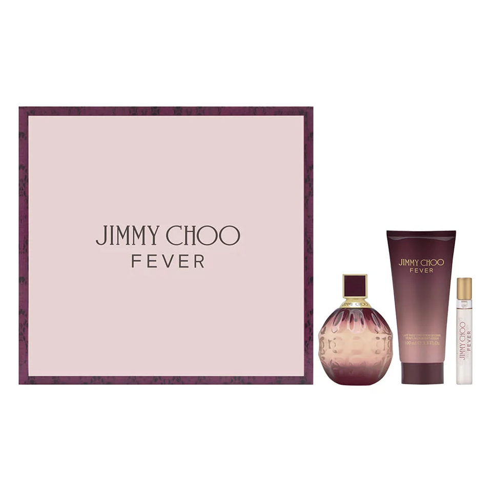 JIMMY CHOO - JIMMY CHOO FEVER 3PC SET ( W ) 3.4 OZ
