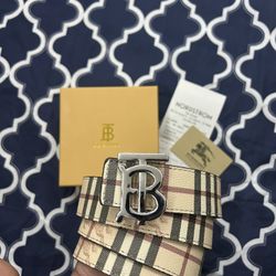 BUEBERRY REVERSIBEL BELT SIZE 35-38