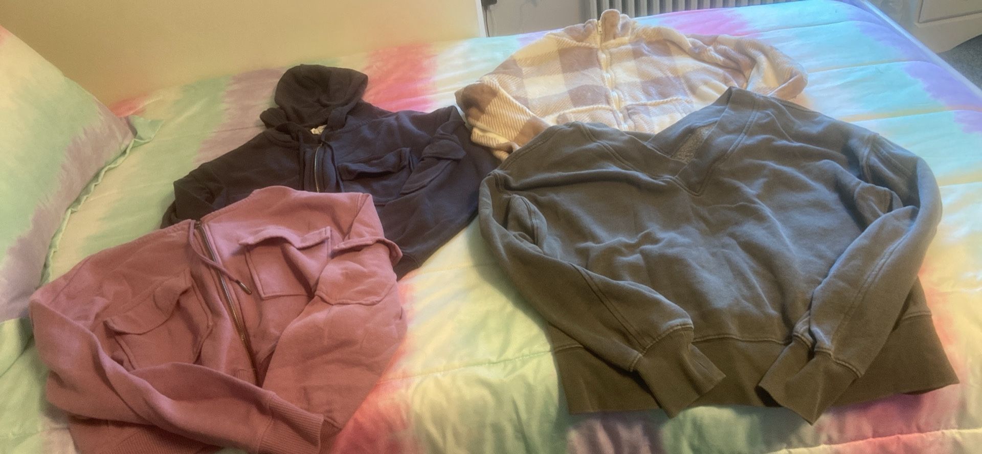 Bundle of women’s size small sweatshirts set of four