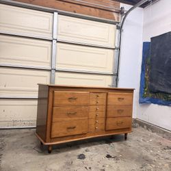 Vintage Mid Century Modern Dresser credenza by LA period furniture