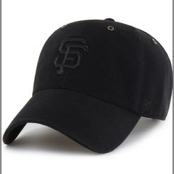 CARHARTT '47 SAN FRANCISCO GIANTS HITCH Blacked out adjustable hat New