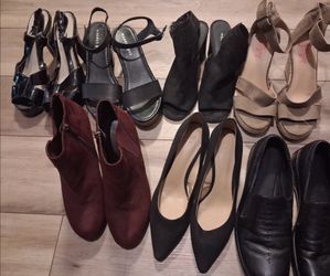 7 Pairs Of Women's Heels