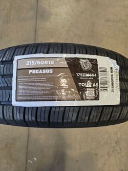 Brand New Tires Pegasus Tour AS (215/60R16) (Single) ($59)