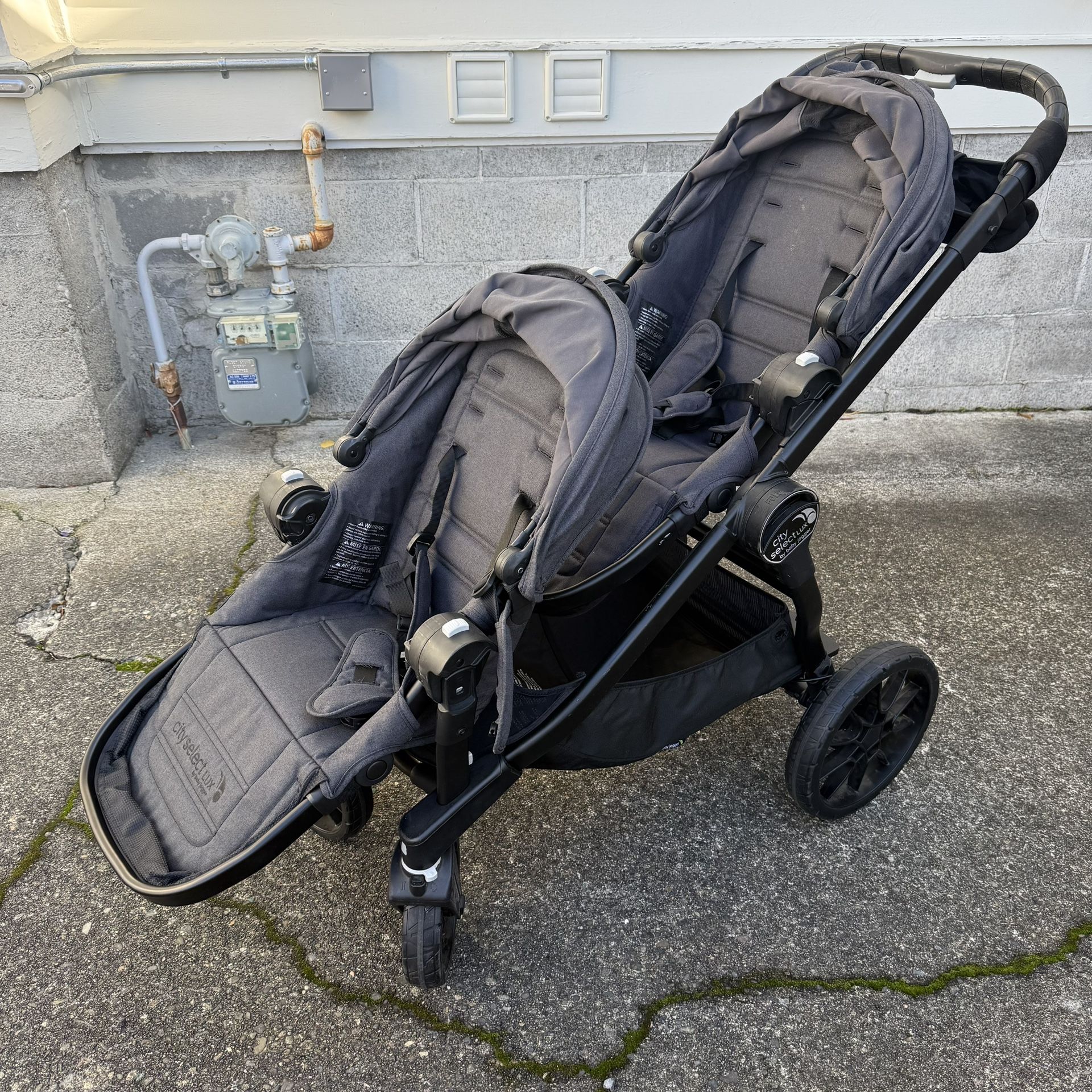 City Select Lux by Baby Jogger - double stroller and accessories 