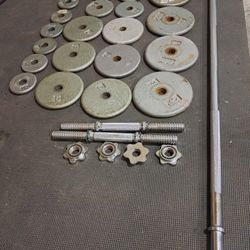 Weights, Barbell, Dumbbells 