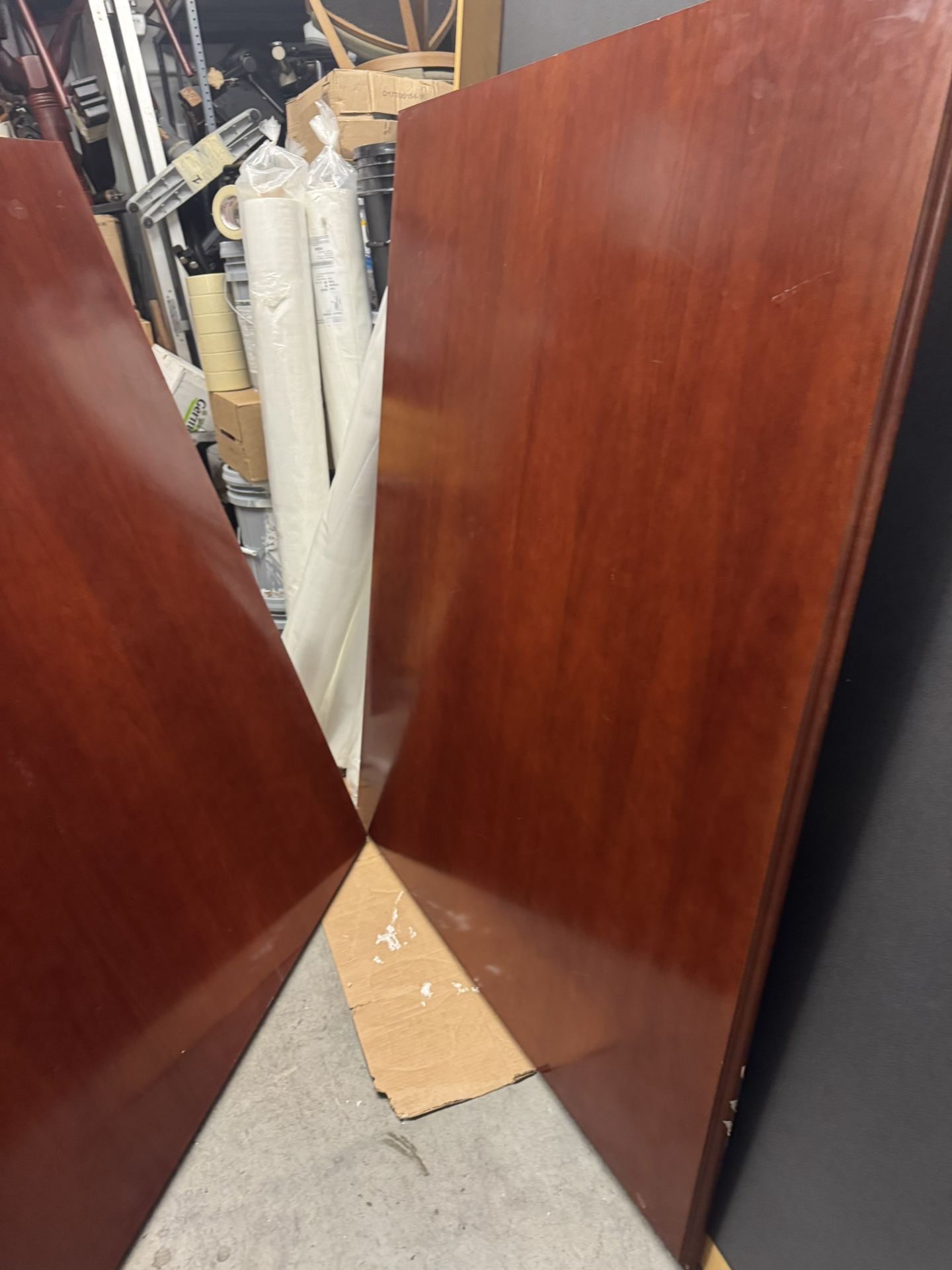10x4x29 Beautiful Conference Table In Excellent Shape Made Of Mahogany Wood By The Ofs For Sale