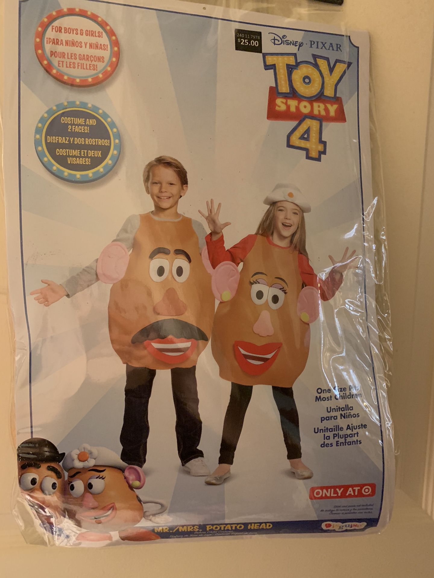 Potato head costume