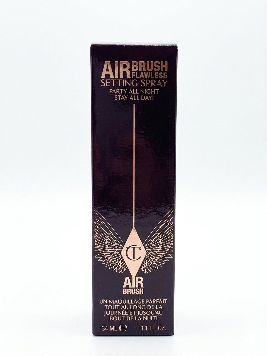 Charlotte Tilbury Airbrush Flawless Setting Spray 34ml 1.1oz NIBElevate your makeup routine with the cult-favorite Charlotte Tilbury Airbrush Flawles