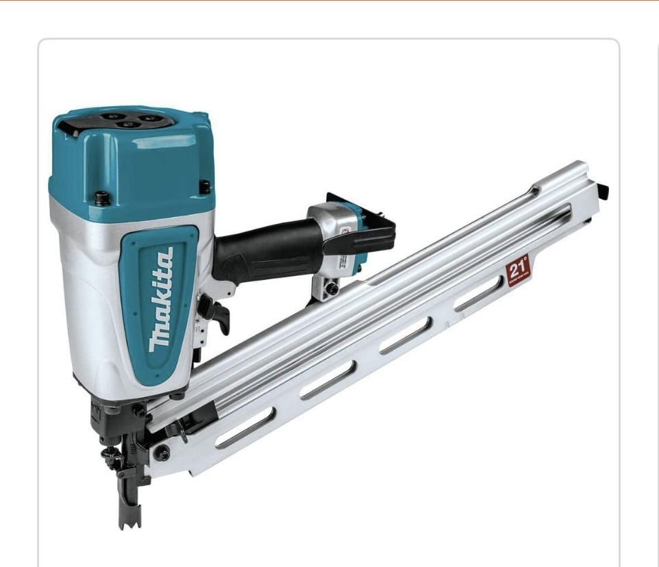 Makita Pneumatic 3-1/2 in. 21° Full Round Head Corded Framing Nailer