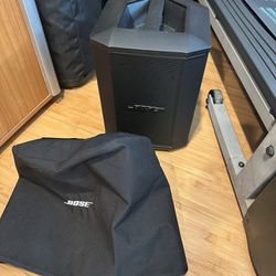 Bose S1 Pro PA System, Monitor Speaker with Battery and Cover 