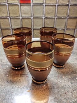 Mid Century Liquor Glasses
