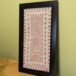 ROSARY crochet artwork