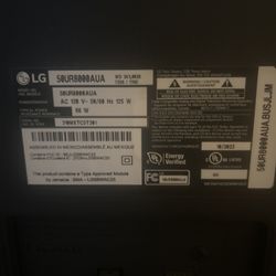 LOW PRICE! Can Deliver Anytime This Morning Lg Thin Q TV Perfect Condition 50”