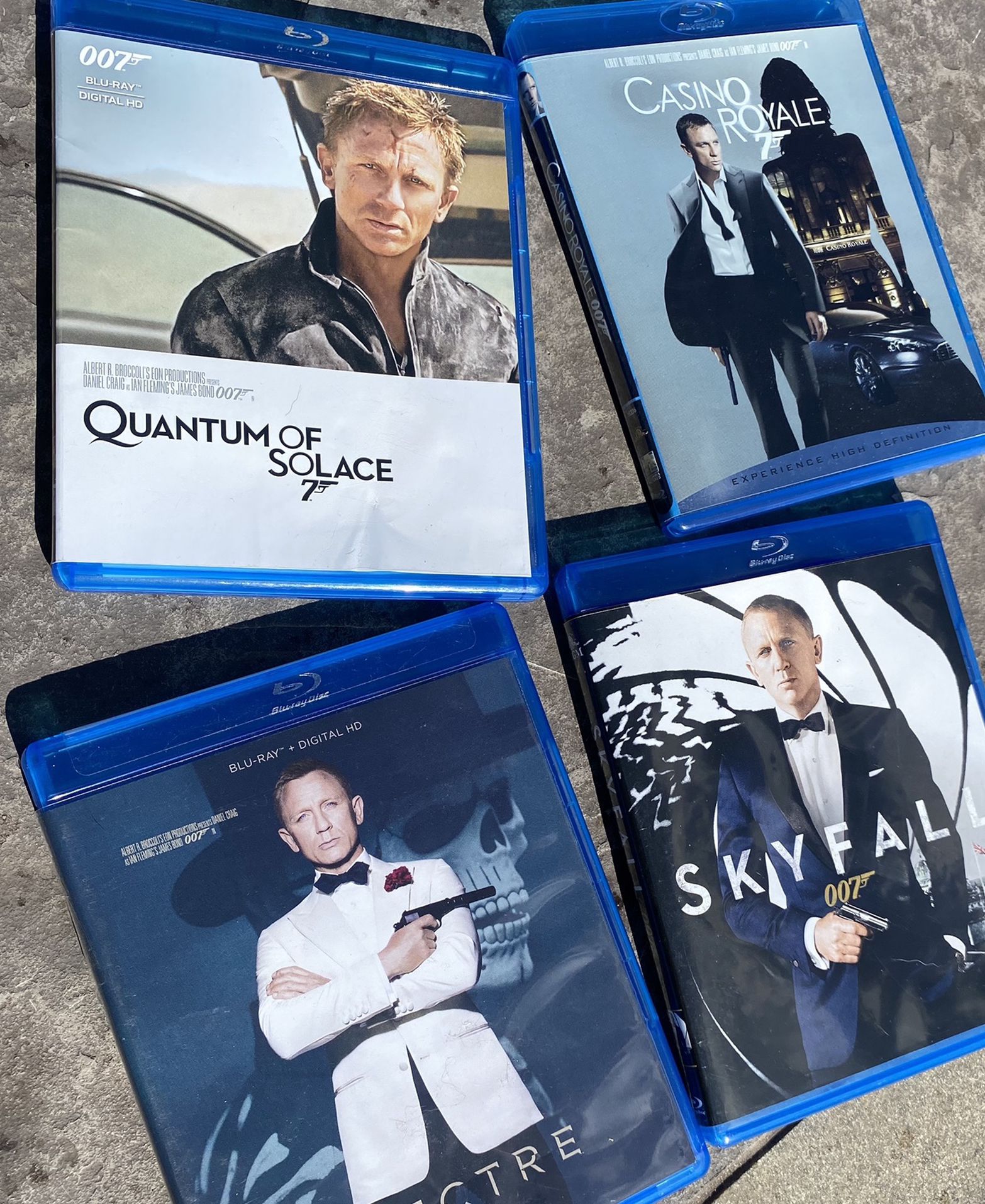 James Bond Blu-ray collection