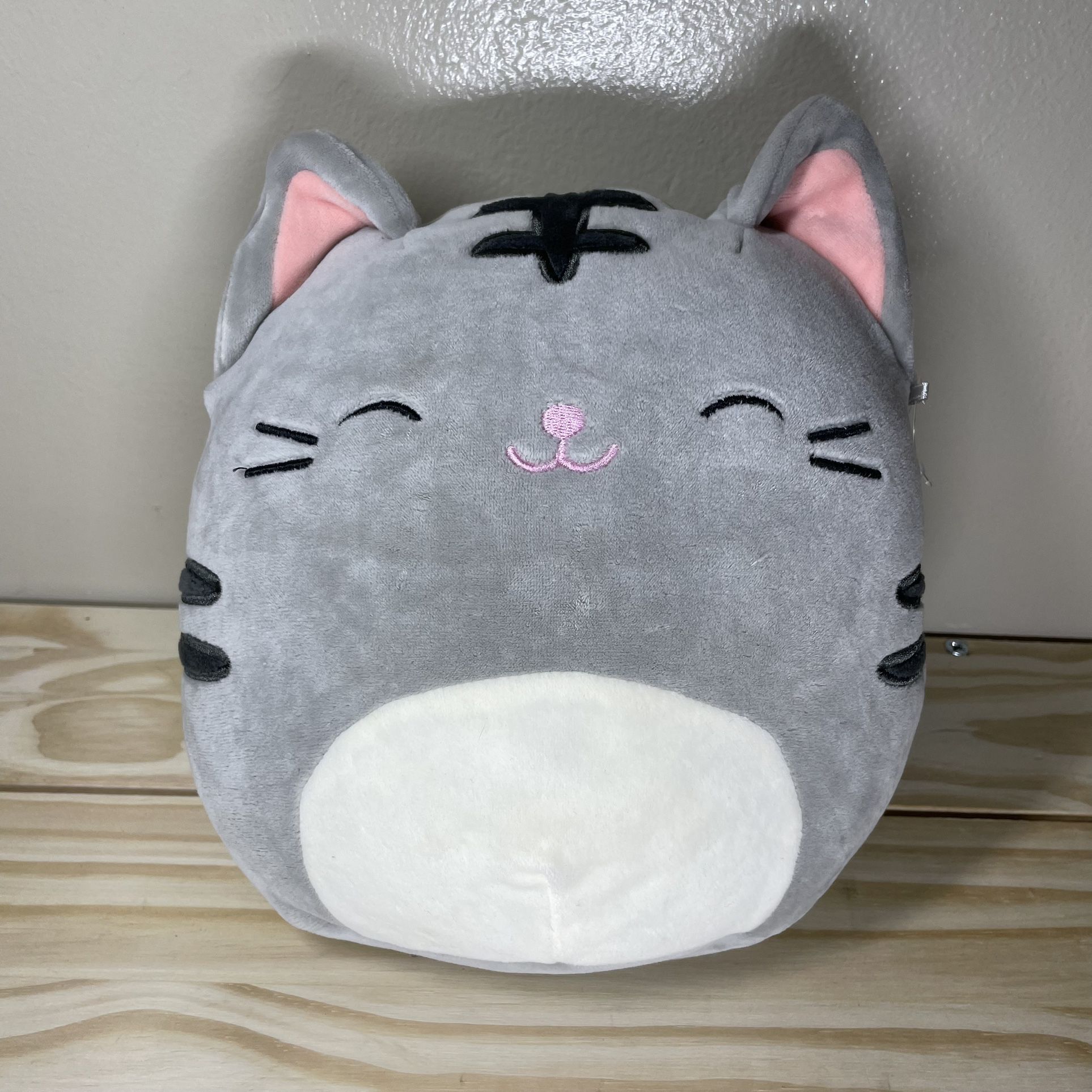 Squishmallows 8” Tally Tabby Cat Kitten Smiling Gray Plush Toy Stuffed Animal.   Check out my other cool listings!!!  (: I might have other items like
