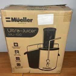 Brand New Mueller Austria Ultra-Juicer MU-100 - Silver
